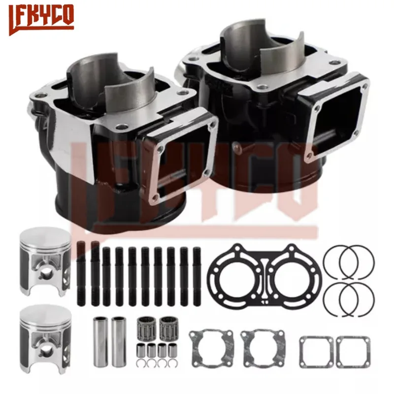 Motorcycle 64mm Cylinder 347CC Engine Piston Kit Motor For Yamaha Banshee 350 YFZ350 YFZ350LE RZ350 Motoblock ATV Equipment Part