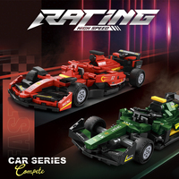 F1 RC Race Cars Building Sets MOC Car Building Blocks Cool Collectible Model Racing Car Kits Building Bricks Toys Gifts for Kids