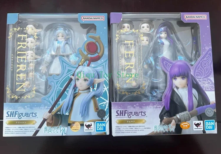 

En Stock Bandai Caja Original SH Figuras SHF Frieren Beyond Journey's End FERN Anime Figura De Acción Modelo Juguete Figura PVC