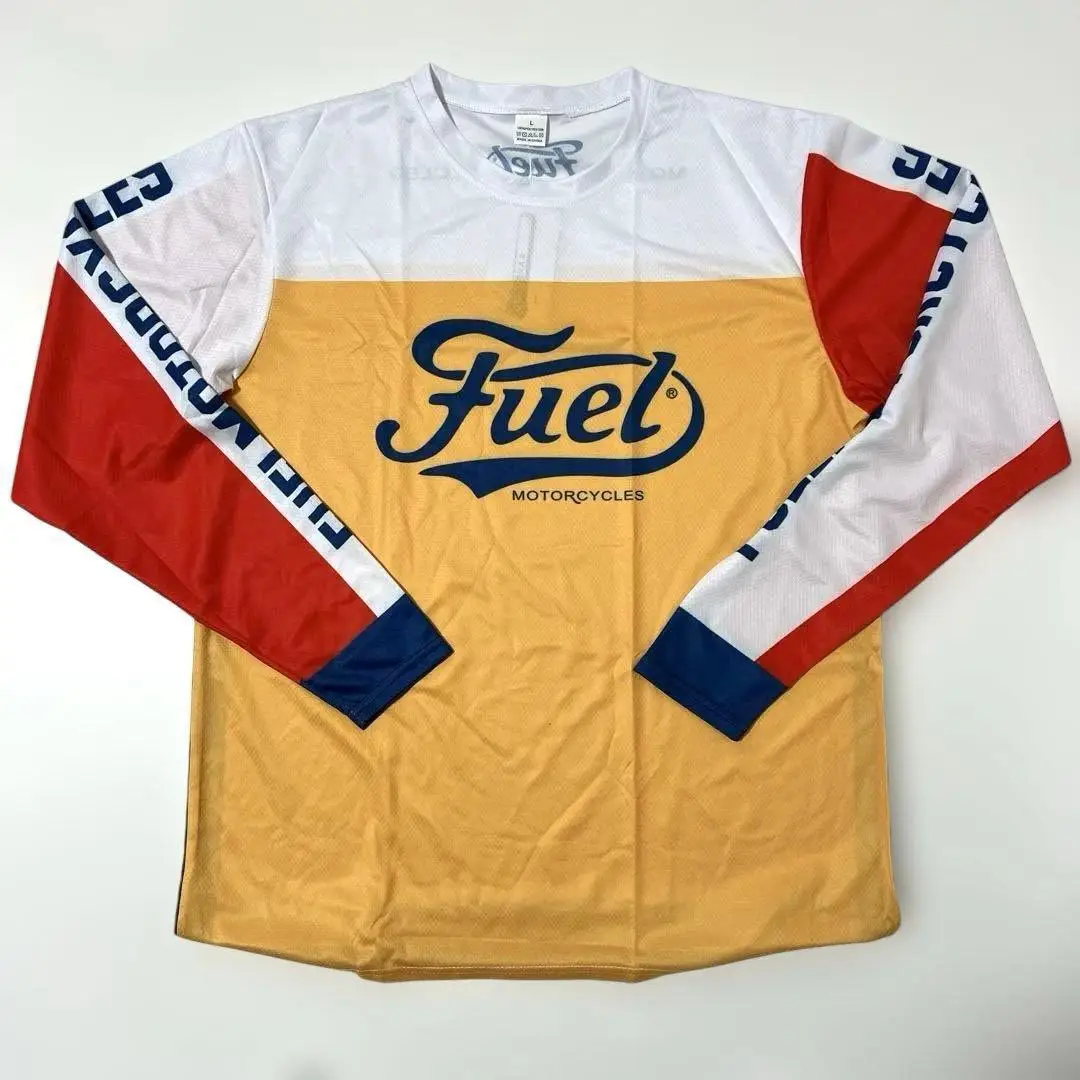 2026 Racing Team Motocross Jersey Long Sleeve Downhill MTB Ciclismo Motorcycle Cycling Clothing BMX T-Shirt Bicycle Off-road