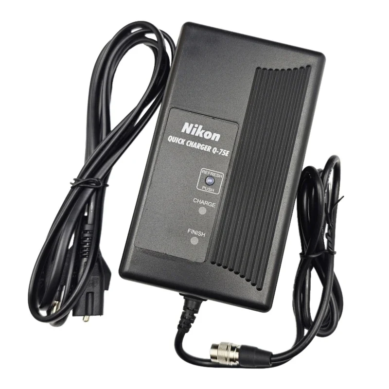 Q-75E Q75E Charger for Nikon BC-65 BC-80 Battery Total Station 4-PIN Charger Dock