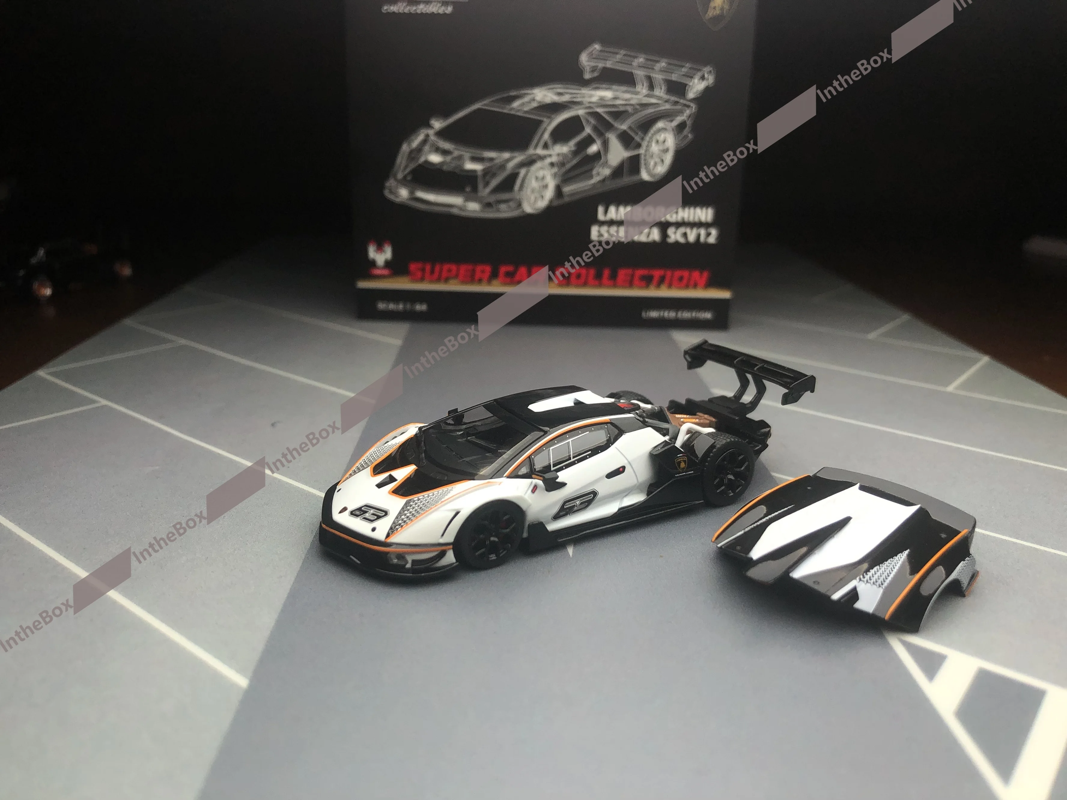 

OCT 2024 HH HUNG HING Toys 1/64 ESSENZA SCV12 SUPER CAR Diecast Model Car Collection Limited Edition Hobby Toys