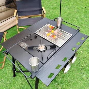 Lohascamping 접이식 IGT 테이블, 경량 배낭 롤 테이블, 다기능 조절 가능 다리 책상, igt테이블 풀세트, 데스크탑 버너, 바베큐 테이블,접이식테이블,캠핑테이블,화로대  테이블,백패킹테이블 ,igt 다리,홈풀 테이블,화로테이블,경량캠핑테이블,igt버너, 캠핑롤테이블,캠핑키친테이블,접이식캠핑테이블,igt가변다리   ,캠핑버너테이블,멀티펑션,igt메쉬트레이,바베큐테이블 ,캠핑i
