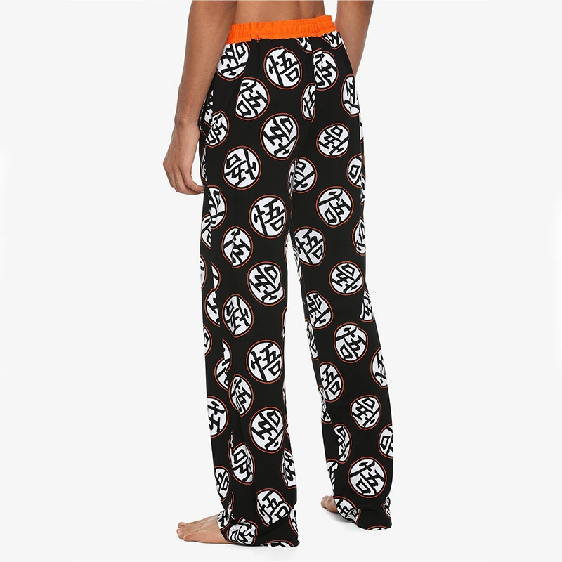 Bandai Dragon Balls "Go" "Kame" Anime Full Over Print Pantalon de pyjama pour enfants et adultes Été Séchage rapide Pantalon léger et confortable à jambes larges