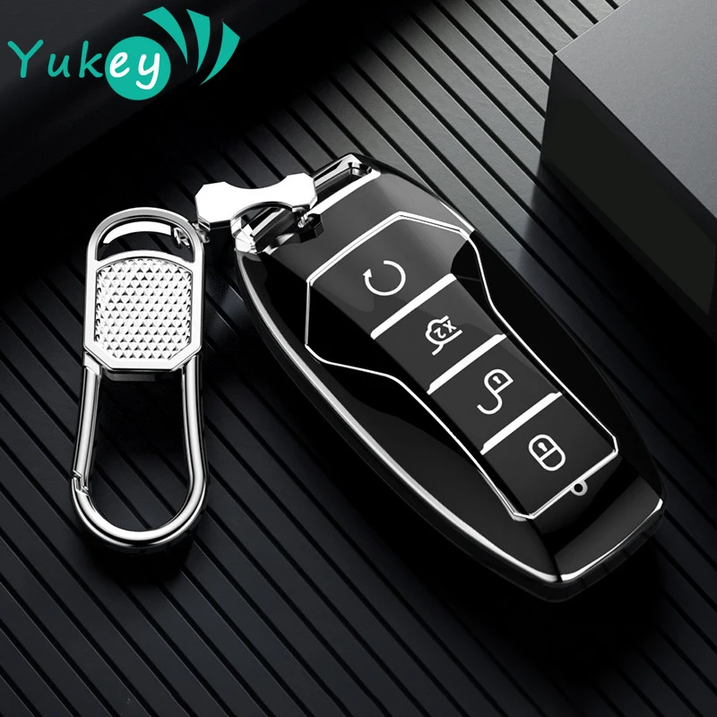 

Full Cover Shell Holder Protection for BYD Tang EV600 Han EV Yuan ATTO 3 Song PLUS Pro MAX DMI Qin Car Key Case Auto Accessories