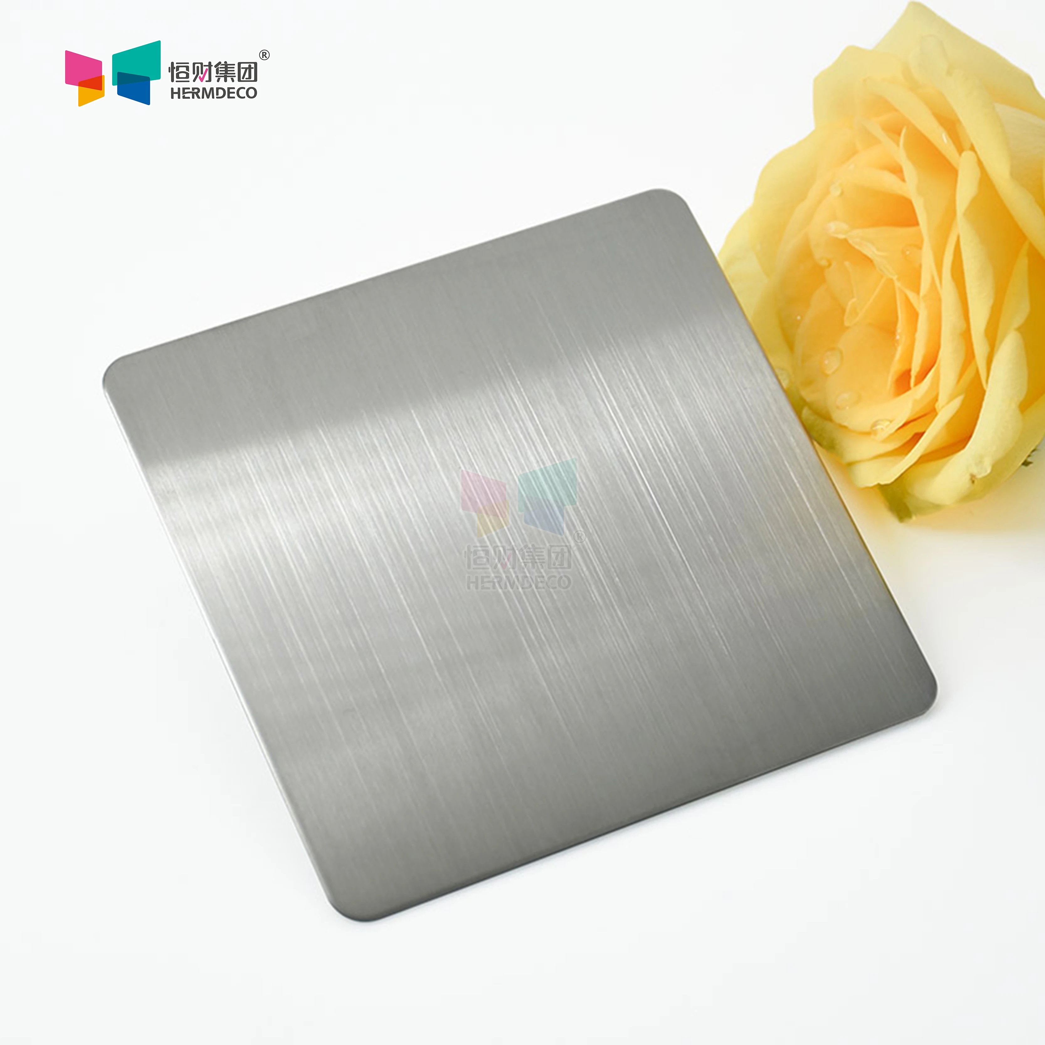

Stainless Steel Decorative Plate PVD Hairline Brushed 301 304 316 Stainless Steel Shim Steel Sheet