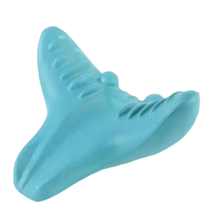 Wedge Shape Neck Support Pillow 100% Bamboo Fiber Cover Polyester Filling Neck Shoulder Relax Cushion Travel Office Use
