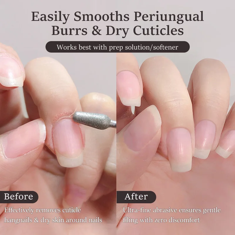 Diamond Sand Nagelvijlen Boor Nagelriem Polijsten Bit Nagels Slijpkop Elektrische manicure Polish Cuticle Clean Nail Tool