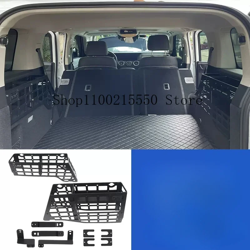 Aluminum alloy hanging net model storage rack for Tank 300 accessories trunk tail window to increase trunk storagespace