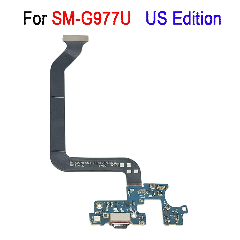 Charging Port Flex Cable For Samsung Galaxy S10 5G SM-G977U US Edition / SM-G977B EU Edition / SM-G977N KR Edition