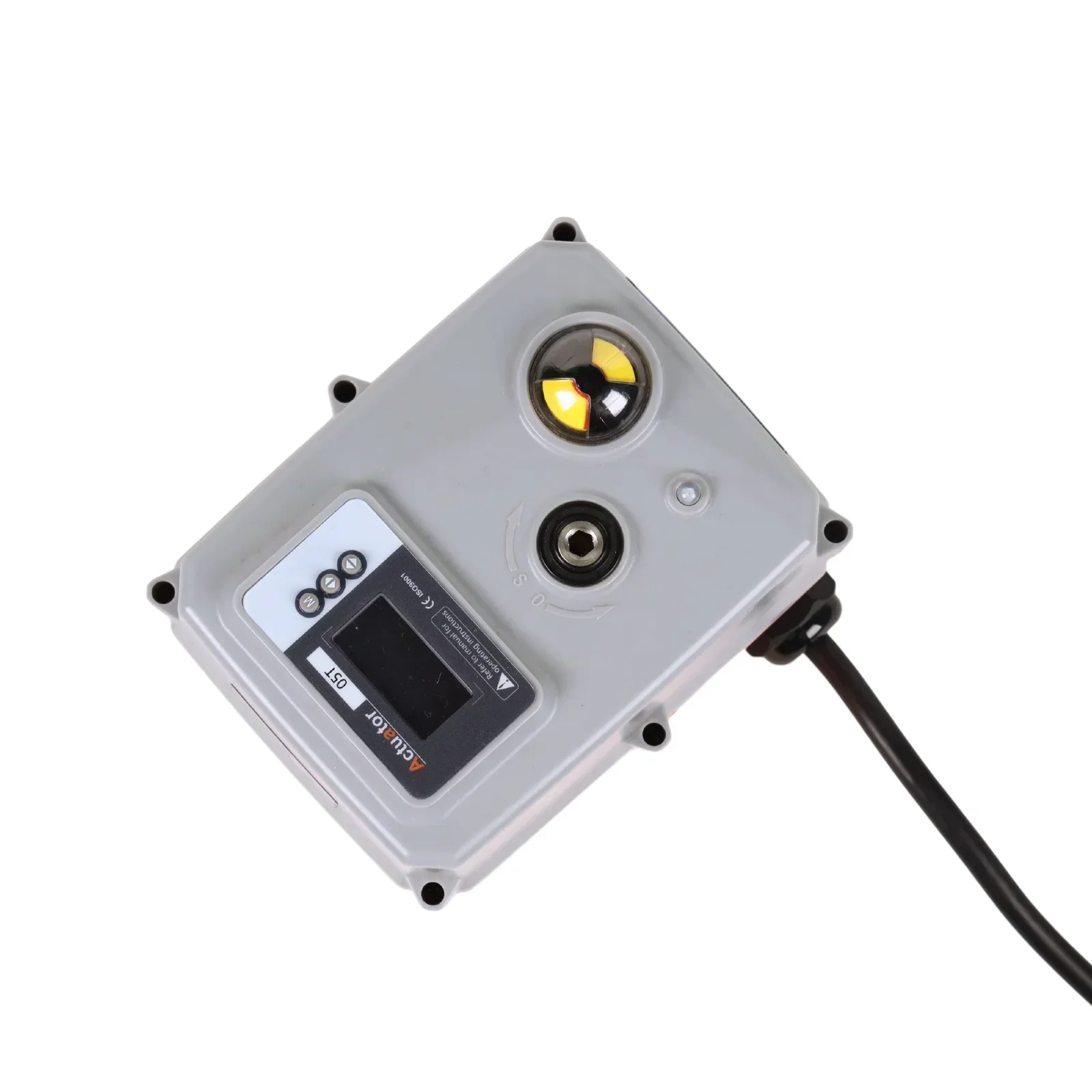 2025Failsafe to Close AC/DC24 4-20mA 50Nm Butterfly Ball Valve Rotary Actuator Intelligent Type Quarter Turn Electric Valve Actu