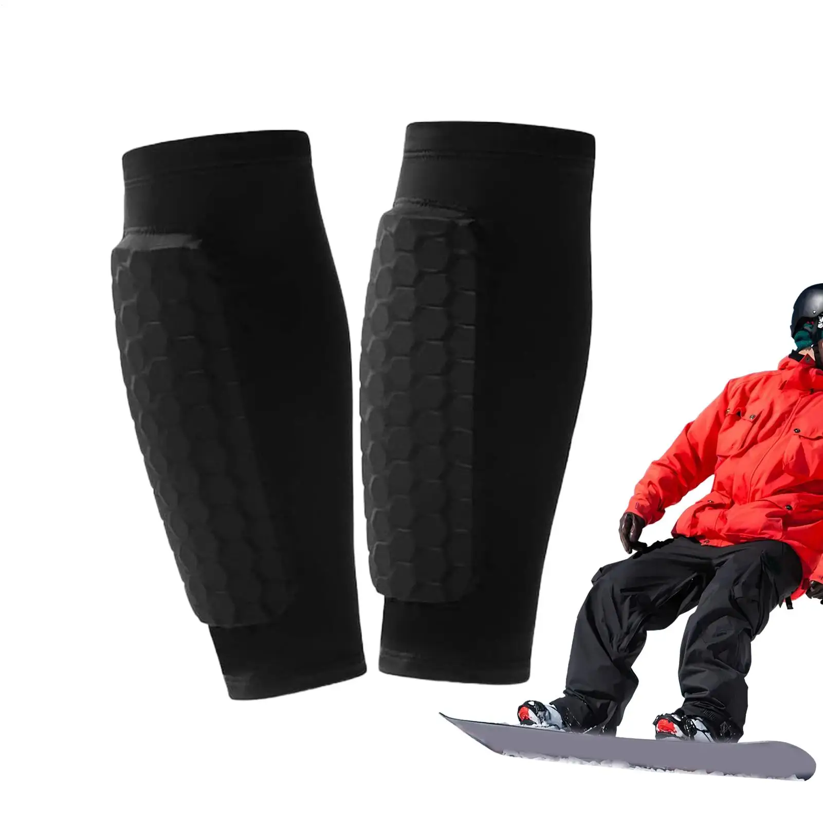 

Лыжные щитки для голени Защитное снаряжение для ног Защита голени для футбола для сноубордов Парковые гонщики для начинающих профессионалов Лыжные энтузиасты