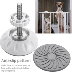 1 Set Baby Gate Muurbeschermer, Muurbekers voor Kind Druk Gemonteerde Trap Veiligheidshek, Beschermen Muren Deuropeningen tegen Hond Poorten