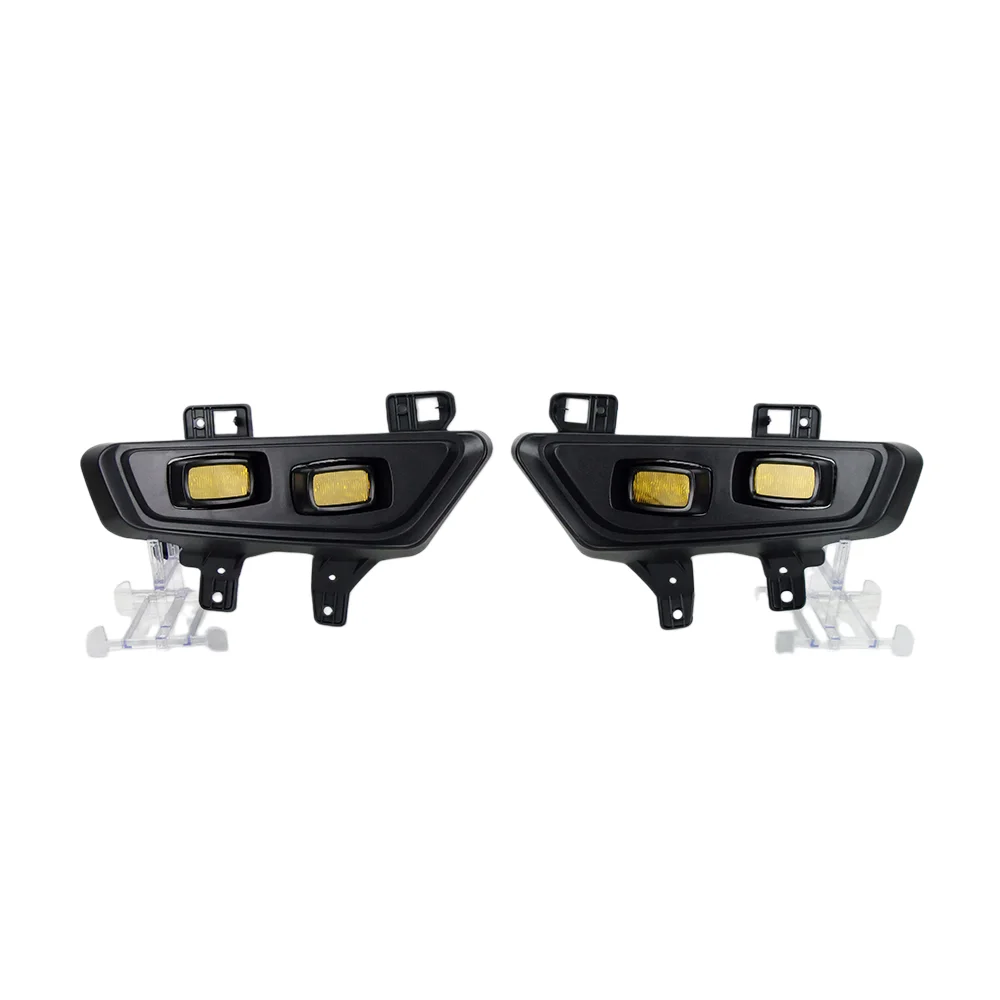 LED DRL Fog Light For Ford F150 2022-2024 Single Color Amber Light NL3Z15200A NL3Z15201A
