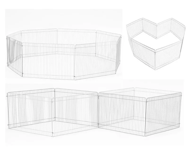 Pet Playpen Indoor/Outdoor Small Pet Fence Cage Free Activity Large Space Pet Playpen For Hamster Hedgehog Guinea Pig