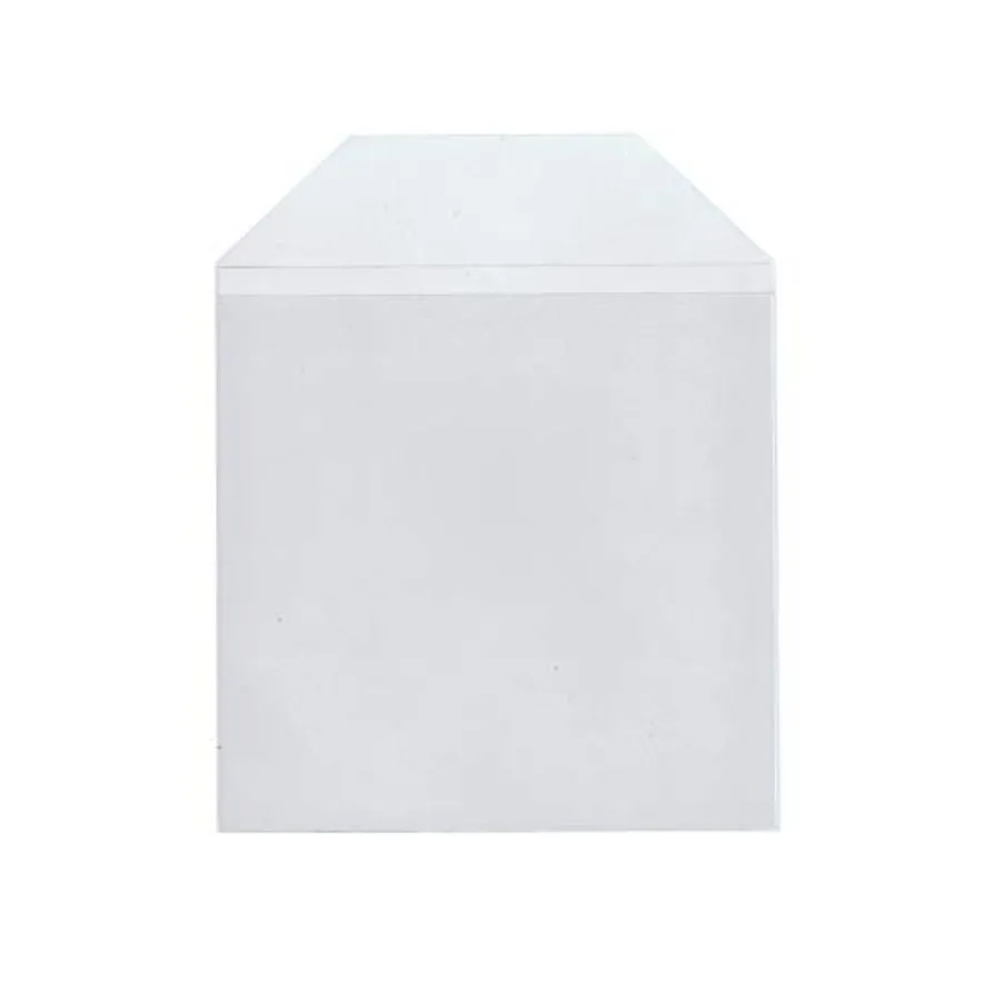 

1000 Pieces Clear Transparent CPP Plastic CD DVD Sleeves Envelope Holder 100 Micron Thickness.