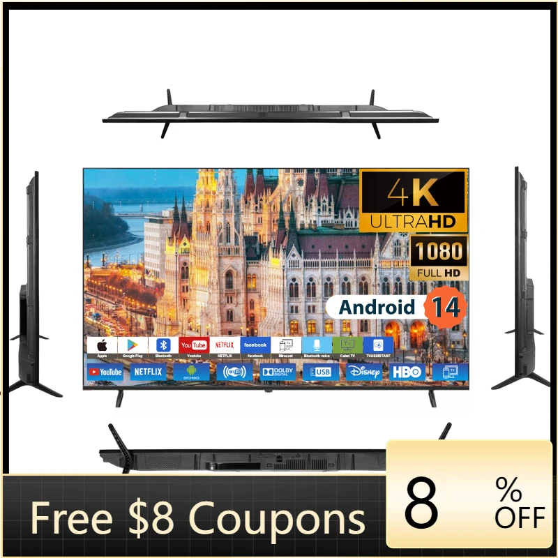 

XMSJ Производство 32 43 65-дюймовый Smart TV Лучшее качество 50 55 75-дюймовый ЖК-телевизор HD-телевизор