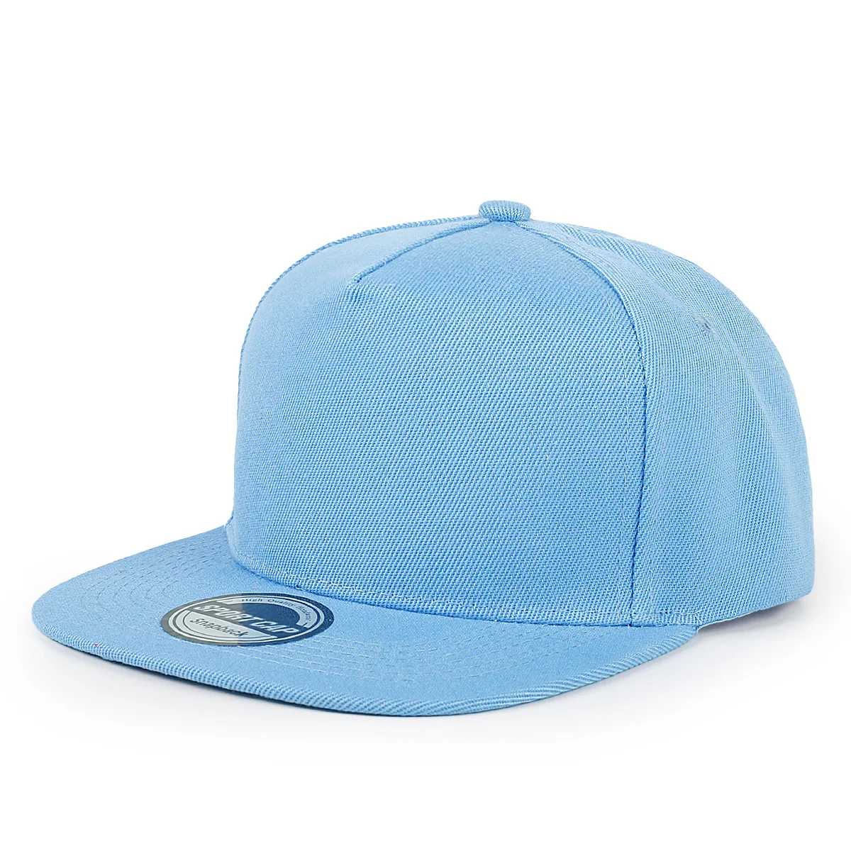 Individuell bedrucktes Logo, einfarbig, flache Traufe, Snapback-Kappen, Sonnenschutz-Baseballkappe, geeignet für Männer und Frauen – Detail 8