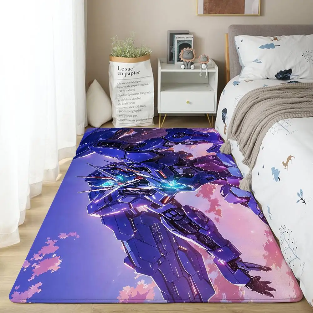 

Cool M-Mecha G-Gundams Floor Mat Art Carpet Rug For Bedroom Living Room Sofa Home Doormat Decor,Large Kid Non-slip Floor Mat