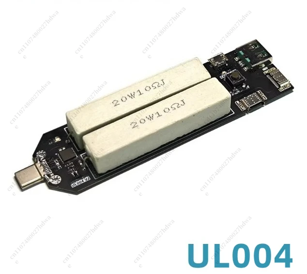 Ripple Measurement USB-C Resistance Load Multifunctional Adapter Board Voltage and Current USB Electronic Load