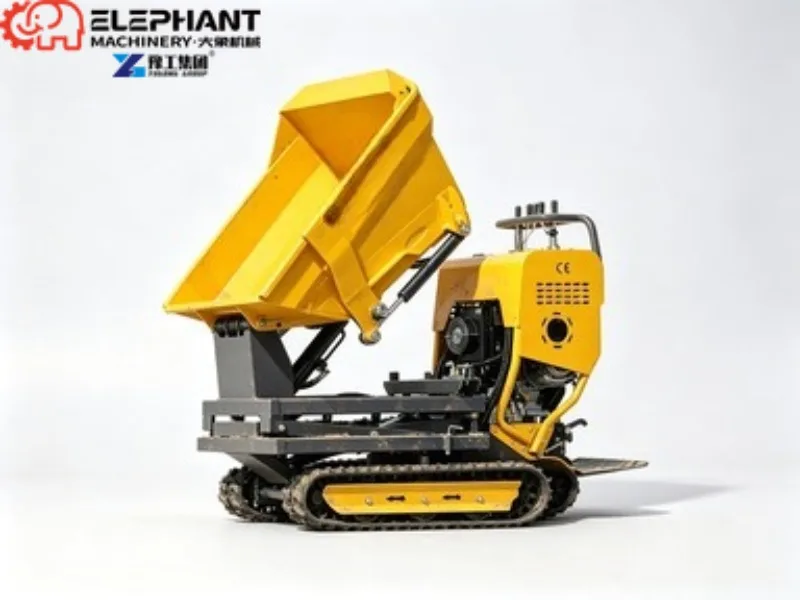 Factory Sale  800KG Loader Self-loading Rotate Mini Dumper CE EURO5 EPA Engine Wholesale Garden Repair Track Mini Dumper