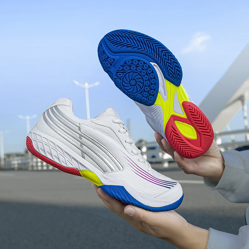 

New Arrival: Popular Lightweight Anti-Slip High-Quality Friction-Resistant Badminton Shoes, Walking Shoes, Table Tennis Shoes