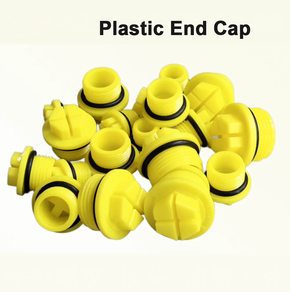 2/5/10Pcs Metric Plastic Threaded Plug With O-Ring Seal M14 M16 M18x1.5 Cross-Head Hydraulic Pump Valve Oil Port Sealing Stopper