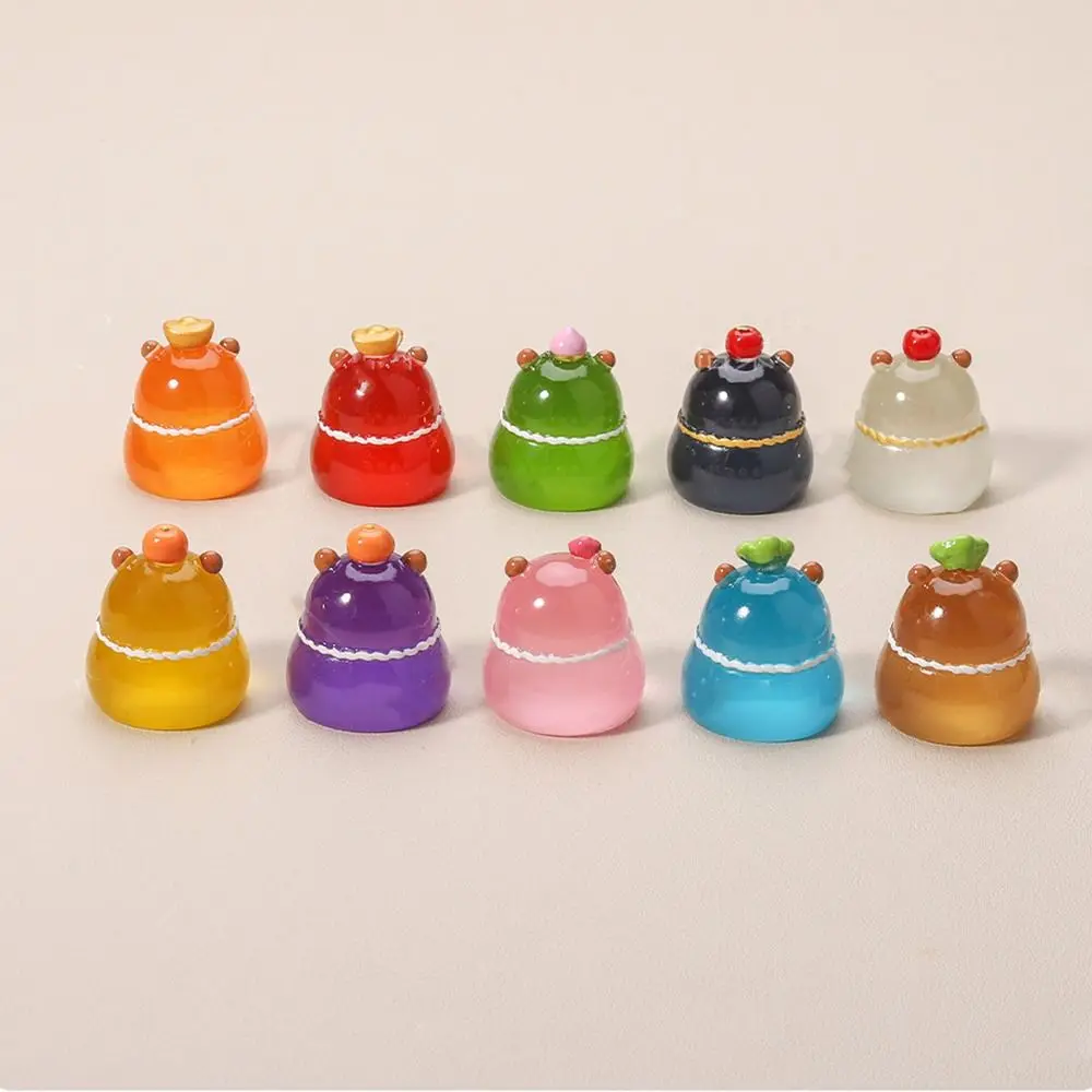 Kawaii 3D Luminous Capybara Ornaments DIY Desktop Ornament Luminous Toy Anime Miniature Craft Decoration Children