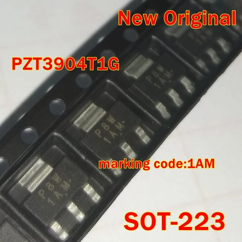 

10Pcs to 1000Pcs Pzt3904T1G Sot-223 New Original Marking Code:1Am General Pnp Purpose Transistor