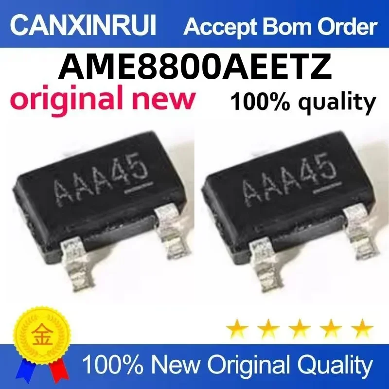 (5-100 pieces) Brand new stock AME8800AEETZ code: AAA45, starting with AAA SOT23