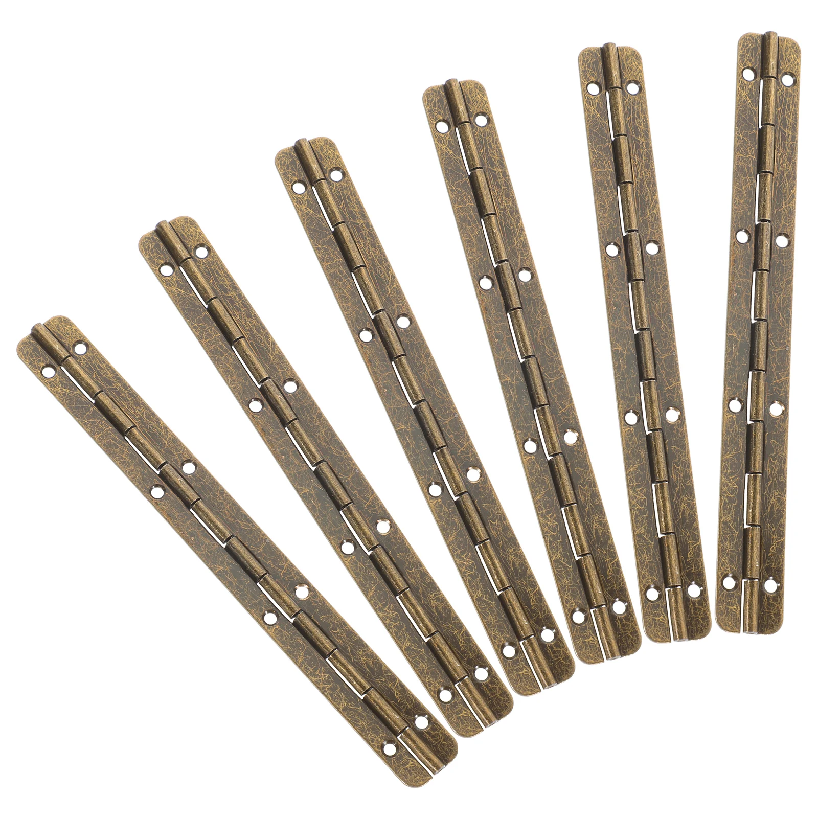 

SOESFOUFU Heavy Duty Metal Piano Hinge for Jewelry Box Cabinet Craft Projects