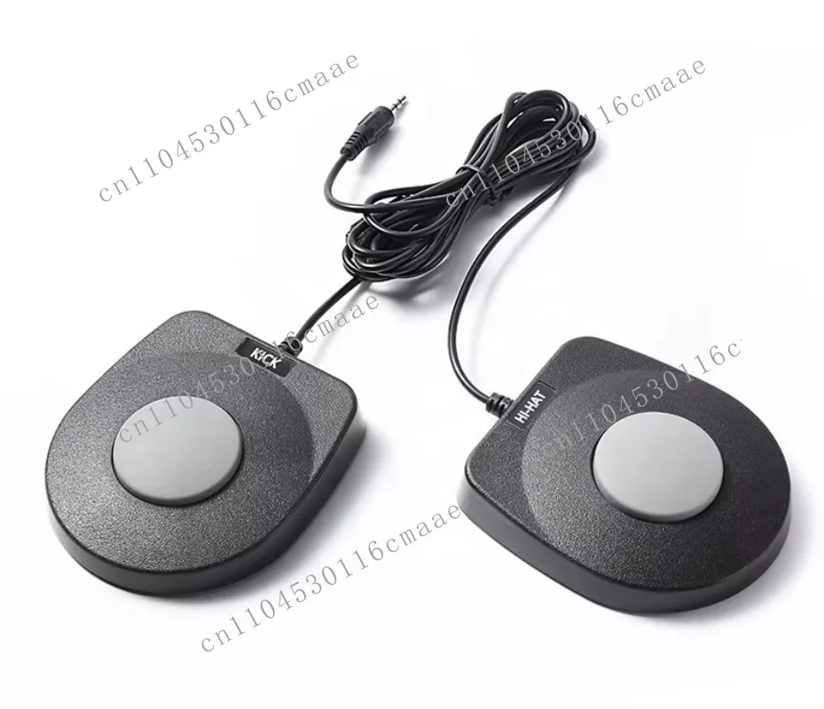 

Hot-selling Practical 3.5/6.5 ABS Anti-slip Portable Electric Drum Set Single/double Pedal