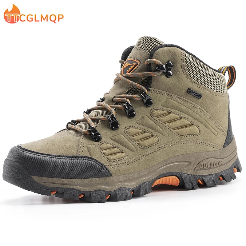 

New Unisex Hiking Boots Men Outdoor Trekking Sports Climbing Camping Boots Non-slip Waterproof Walking Jogging Trainers Sneakers