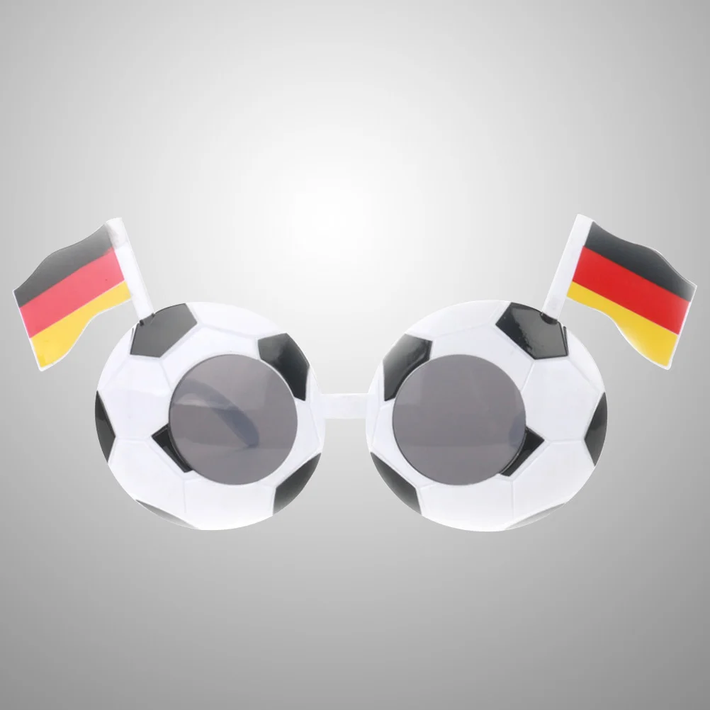 Fußball-Sonnenbrille, Partygeschenke, Zubehör, Kostüm, Sport, Fan, Kostüm, Brillen für die (Deutschland)