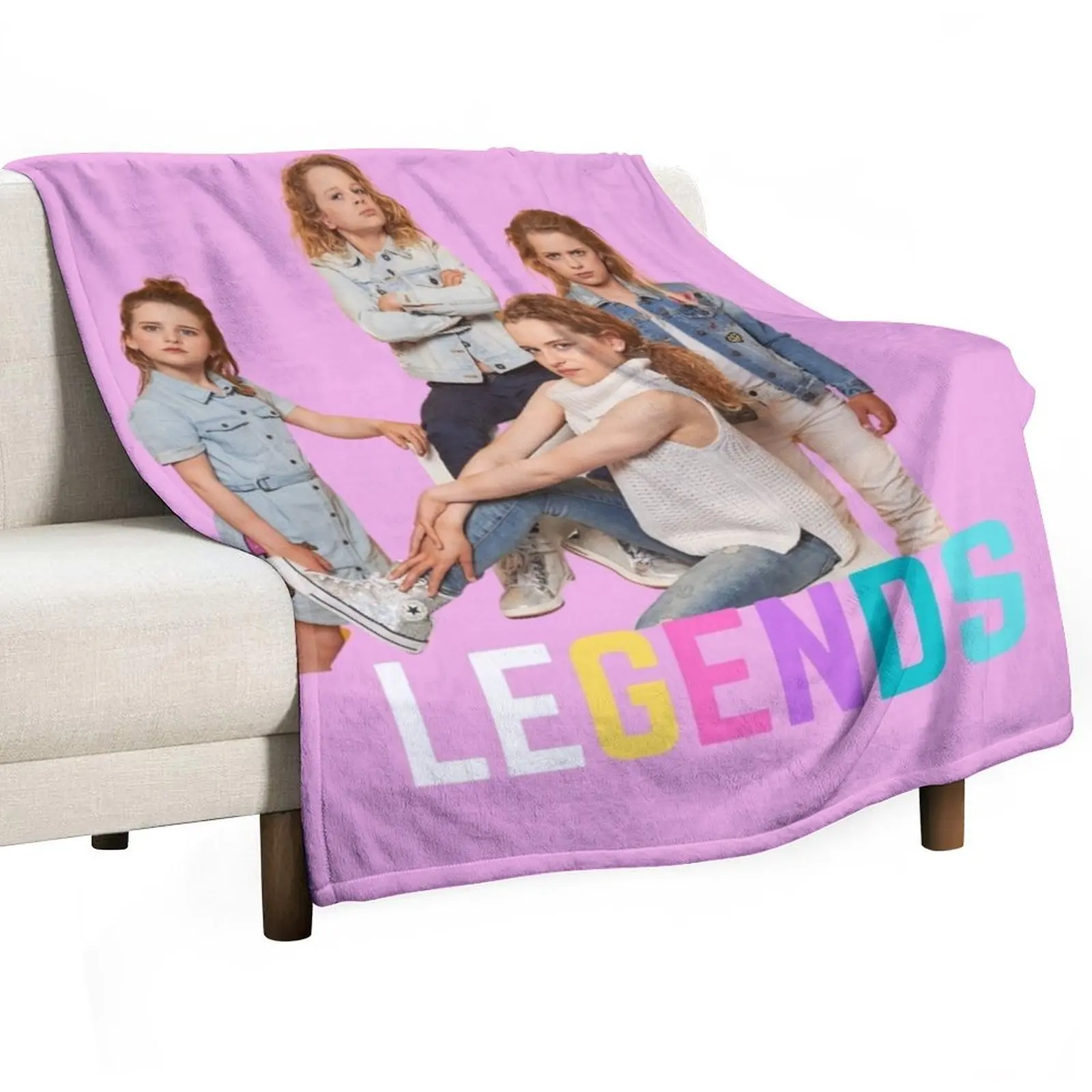 Norris Nuts.- The Legends Merch Throw Blanket Multi-Purpose Plush Blankets