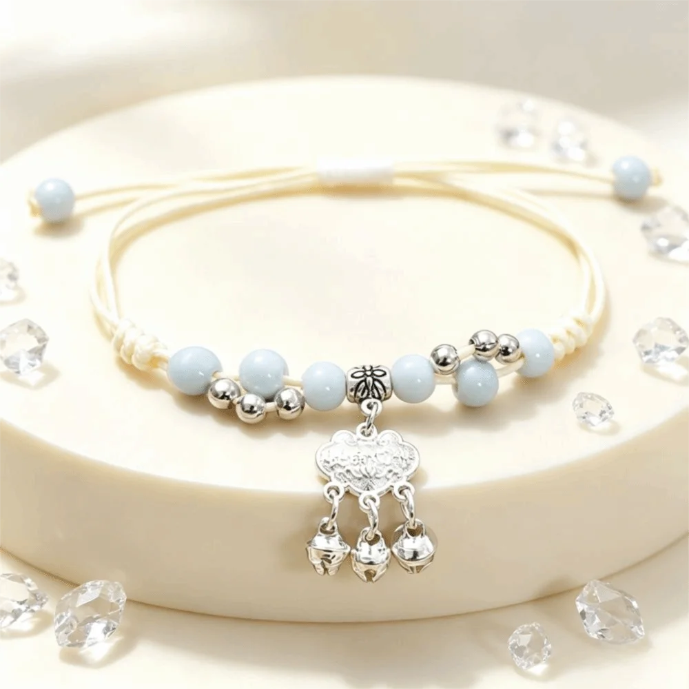 Safe Hand String Hand Rope Tassel Bracelet Male and Female New Hand String Bracelet Safe Lock Bracelet Gift