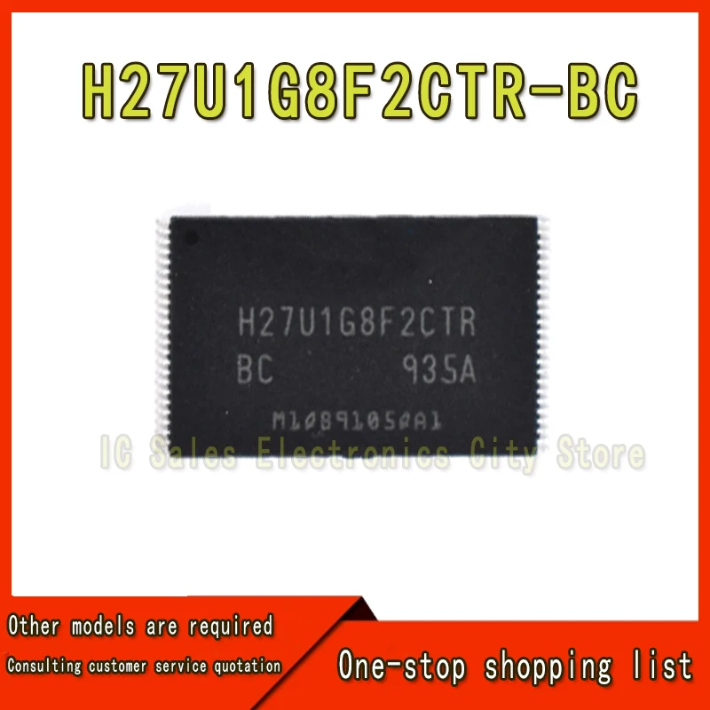 (2-5piece)100% New H27U1G8F2CTR-BC H27U1G8F2CTR BC tsop-48 Chipset