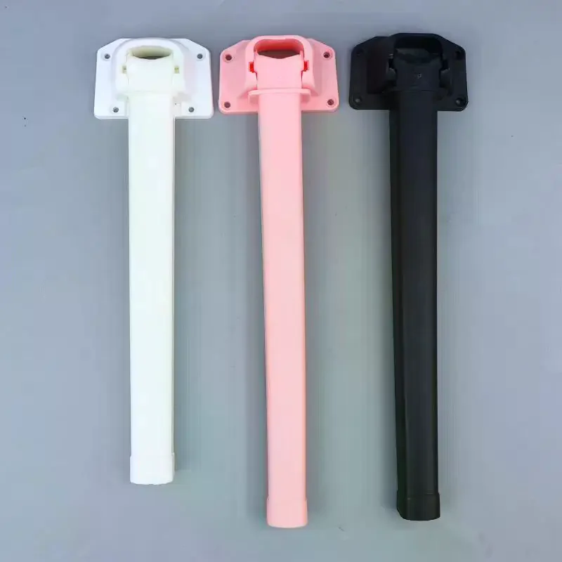 4Pcs Foldable Table Legs Plastic Desk Legs For Home Office Outdoor Travel Use Sturdy Folding Desk Leg Replacement Support