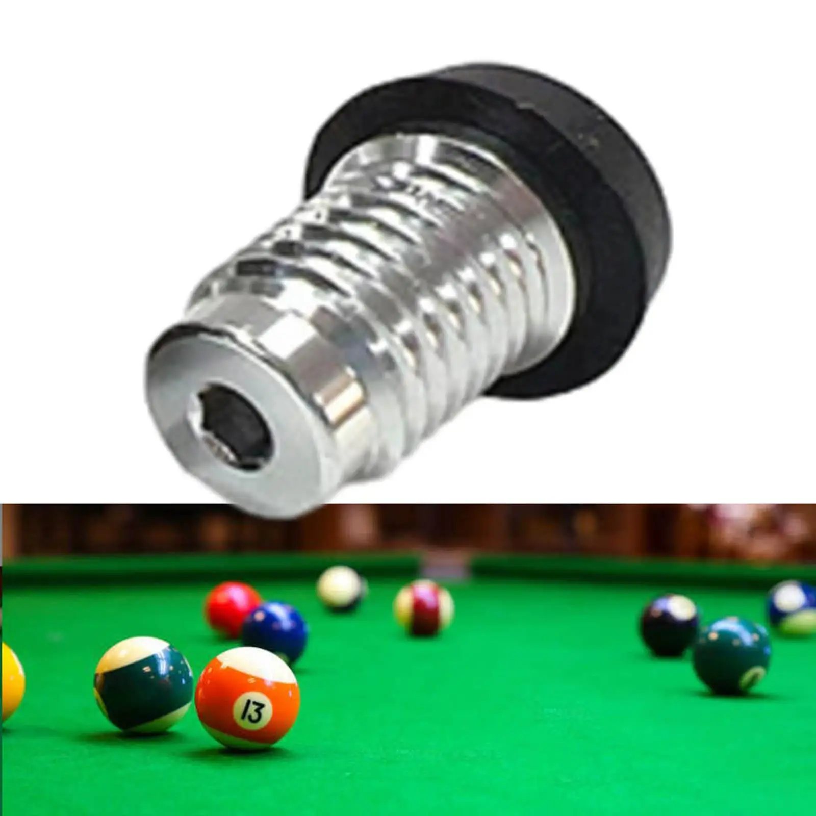 Billiard Cue Bottom Plug Parts Billiard Cue Butt Bumper Pool Cue Bottom Cover for Athlete Enthusiast Repairing Sports Snooker