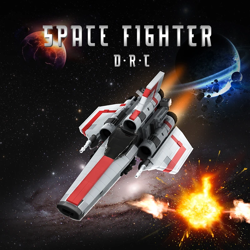 

Colonial Viper MK1 — игрушка-конструктор «Космическая крепость». Отличный подарок для энтузиастов строительных блоков и детей.