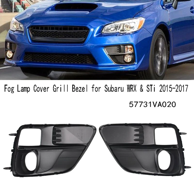 

Крышка противотуманной фары, лицевая панель для Subaru WRX и Sti 2015-2017, передний фар, крюк, крышка бампера 57731VA020-ABNF