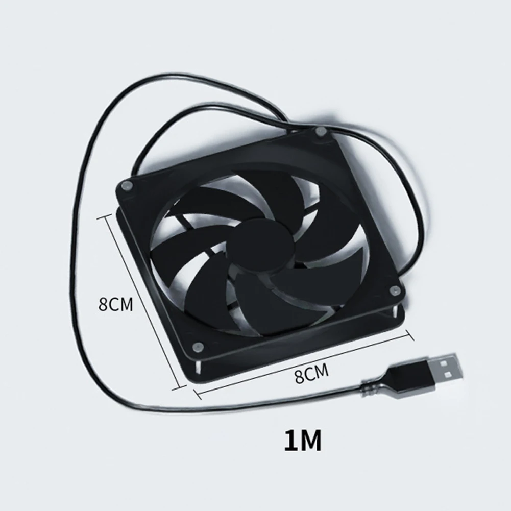 

Brand New Cooling Fan With Mesh Cover Fast Cooling Noise Free Operation Router Cooling Fan 2.5W Cooler Exhaust Fans