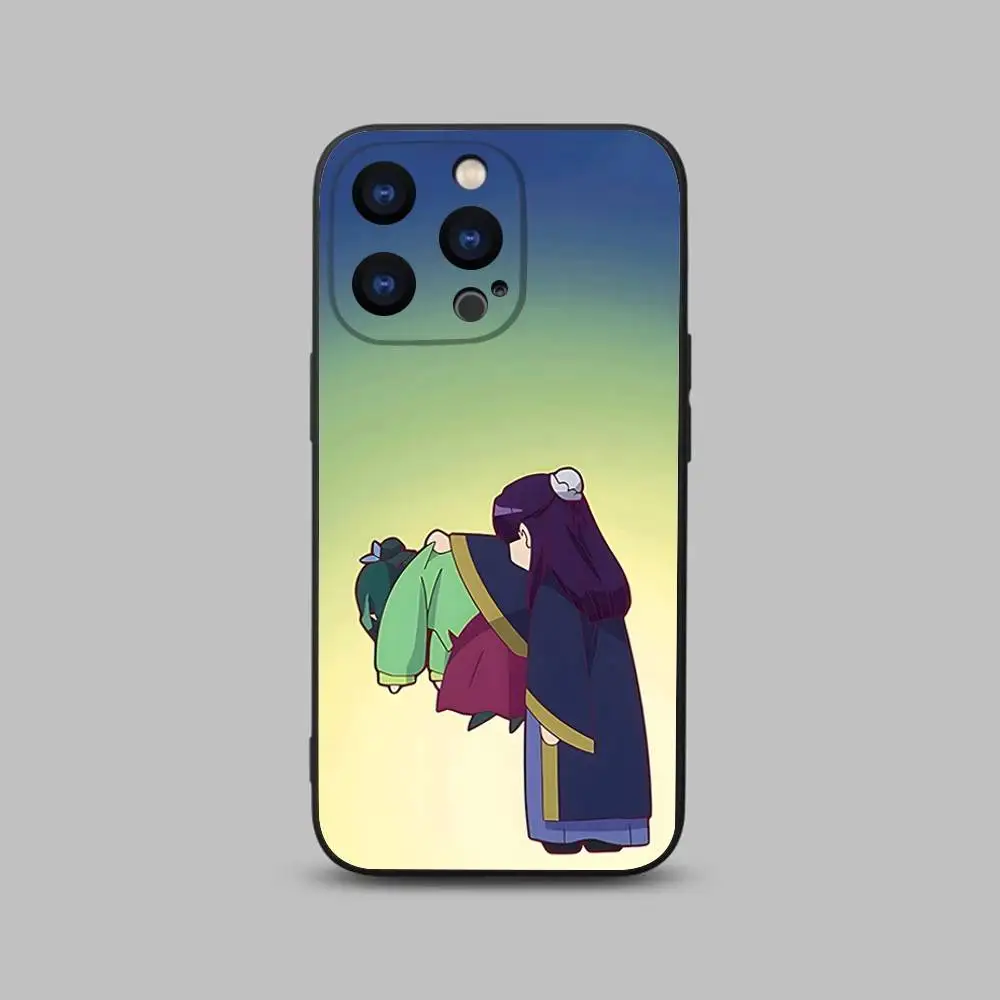 حافظة هاتف Apothecary Cute D-Diaries لهاتف iPhone 17,16,15,14,13,12,11,Pro,Max,Plus,X,XS,SE4,E,Mini,Soft Black Case