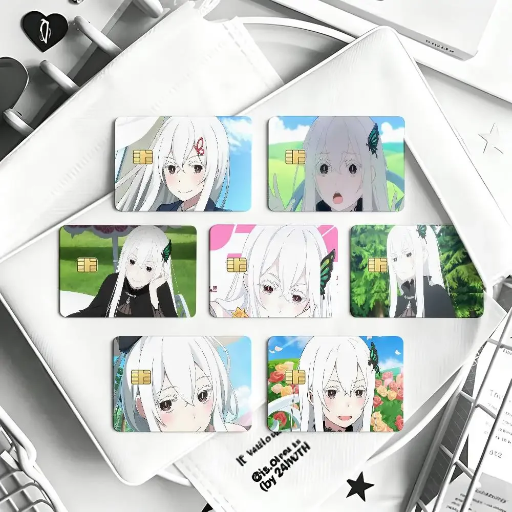 Echidna Anime Characters Card Sticker Cartoon Art Credit Card Skin Anti Scratch Bank Debit Card Decal