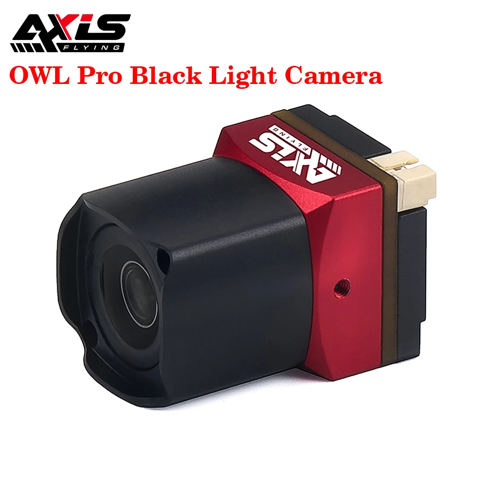 

Камера Axisflying OWL Pro с черным светом HD 1800TVL, WDR, FOV 118. ° , 1080P/60fps, CVBS, 4,5–42 В для RC FPV Drone
