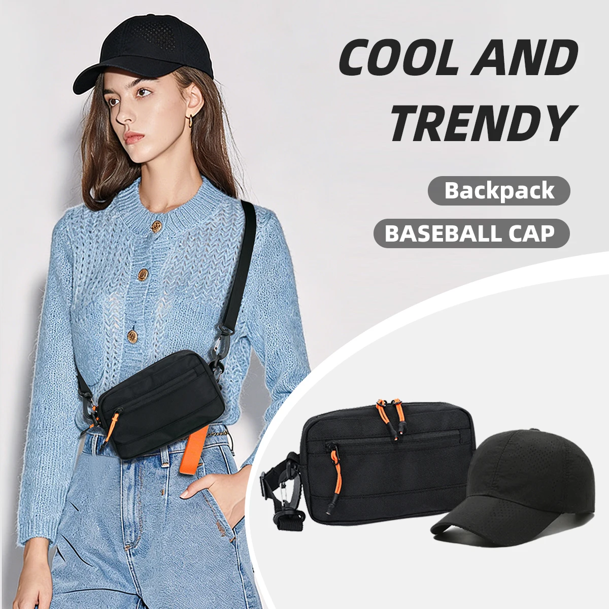 

Japanese-Style Spring and Summer Tissue Bag, Women's Phone Bag, Men's Compact Lightweight Workwear Crossbody Travel Ins Trendy Brand Outdoor Sports