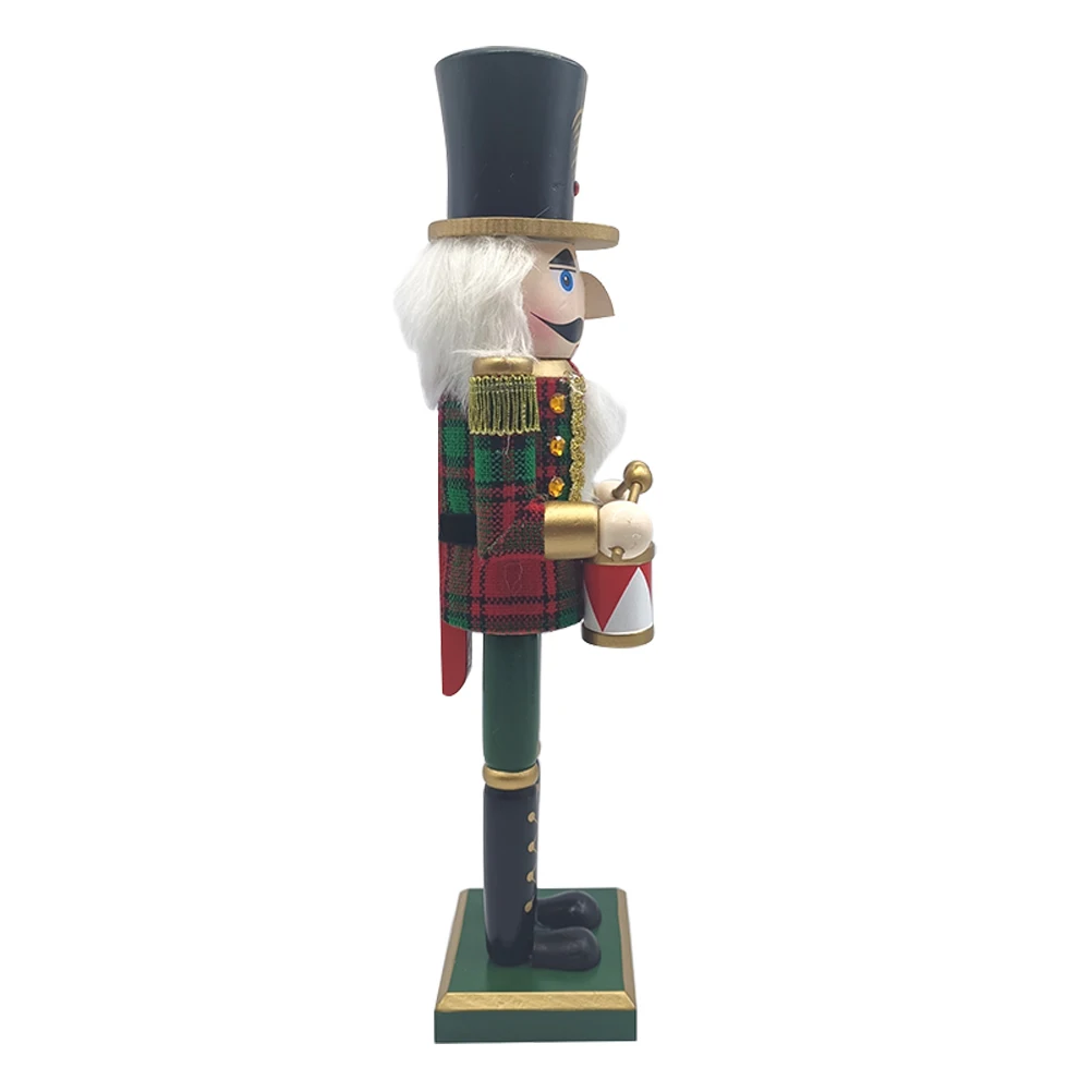 

Nutcracker Decoration Christmas Figures Figurine Small Wooden Decorations Desktop Nutcrackers