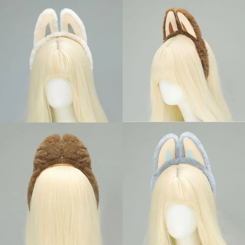 

Пушистая повязка на голову с ушками 2025 года, пушистые костюмы в стиле аниме, аксессуары для волос «сделай сам», пушистая повязка на голову с ушками животных, плюшевые повязки на голову с эльфом, мягкие головные уборы