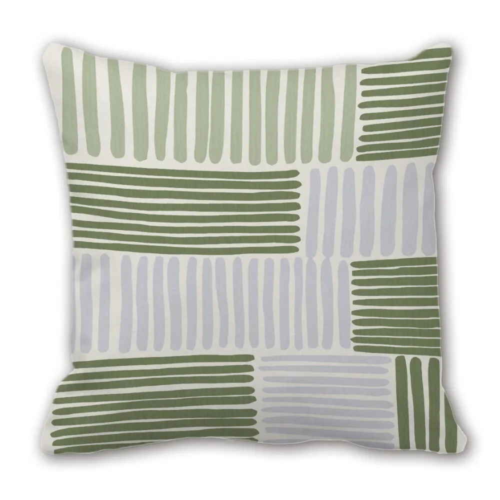 الحديثة الأخضر Ins نمط وسادة الأزهار مجردة تصميم ديكور المنزل غطاء وسادة أريكة لغرفة المعيشة غرفة نوم 124