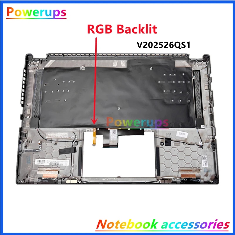 100% Original Laptop US Monochrome/RGB Backlight Keyboard For Asus ROG Flow X16 GV601 GV601VI GV601RM V202526QS1 V202526P